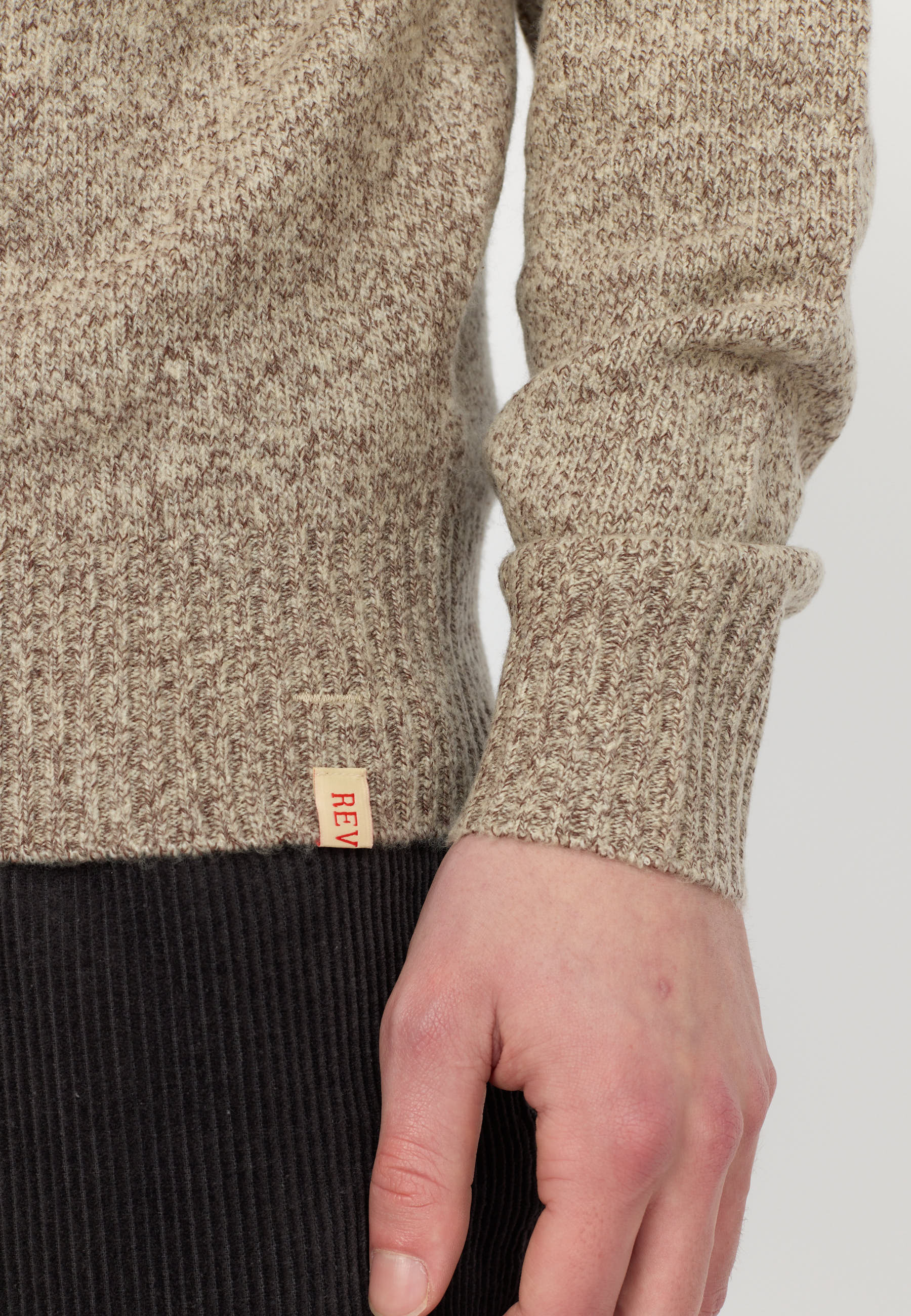 Revolution Knit Sweater Knitwear Offwhite
