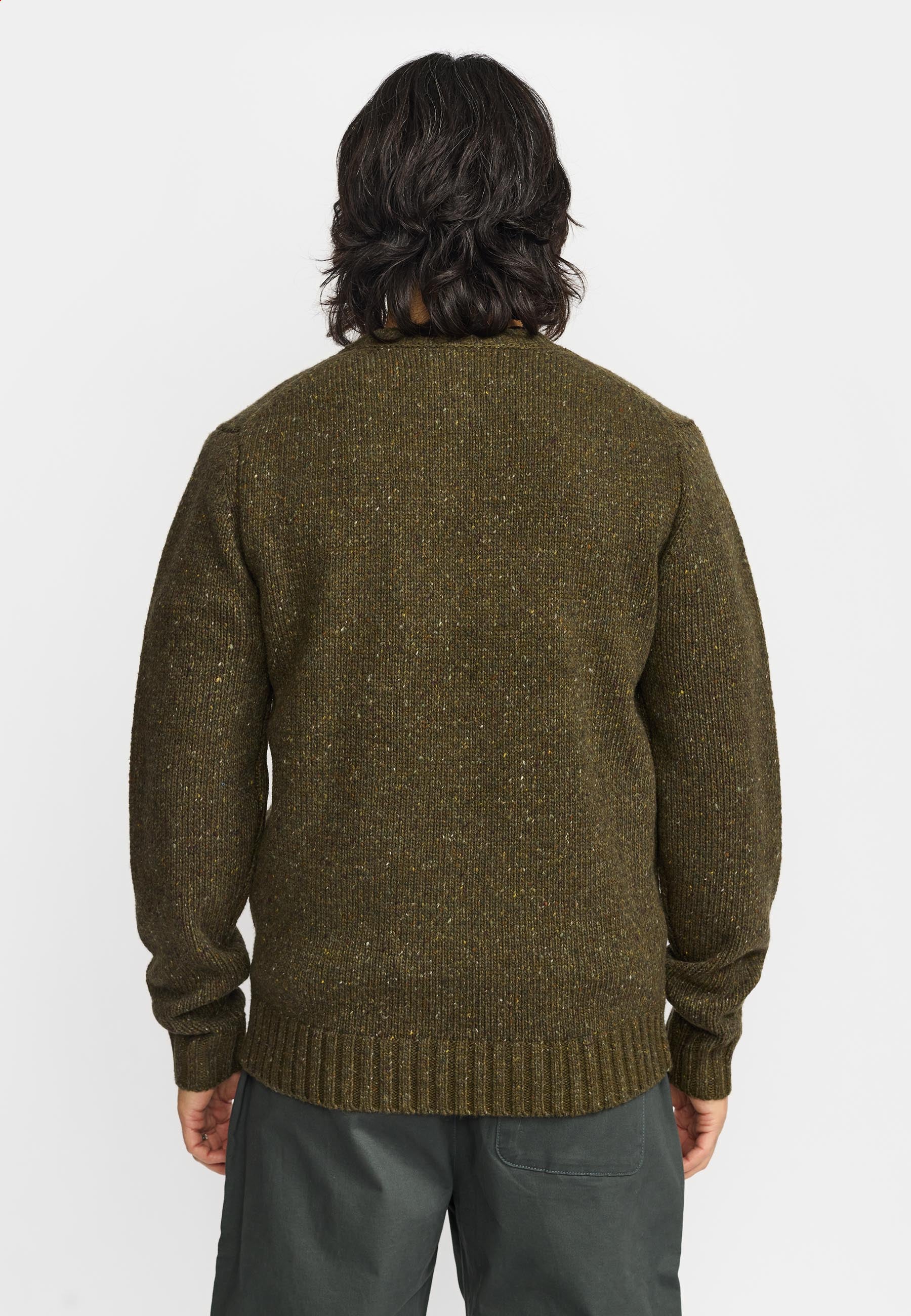 Revolution Knit Sweater Knitwear Army
