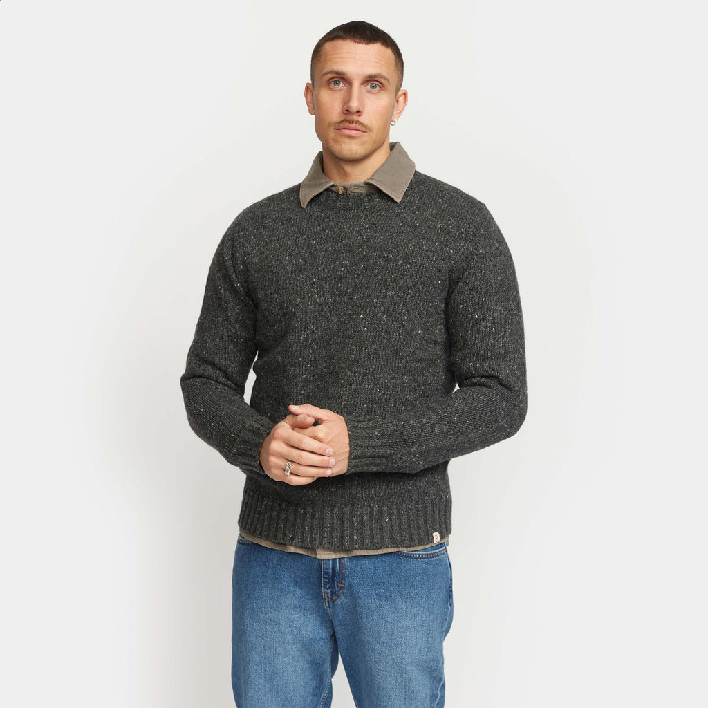 Revolution Knit Sweater Knitwear Black