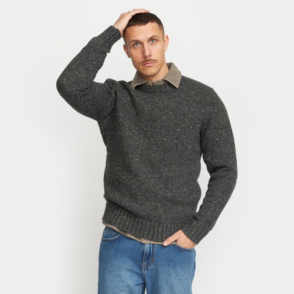 Revolution Knit Sweater Knitwear Black