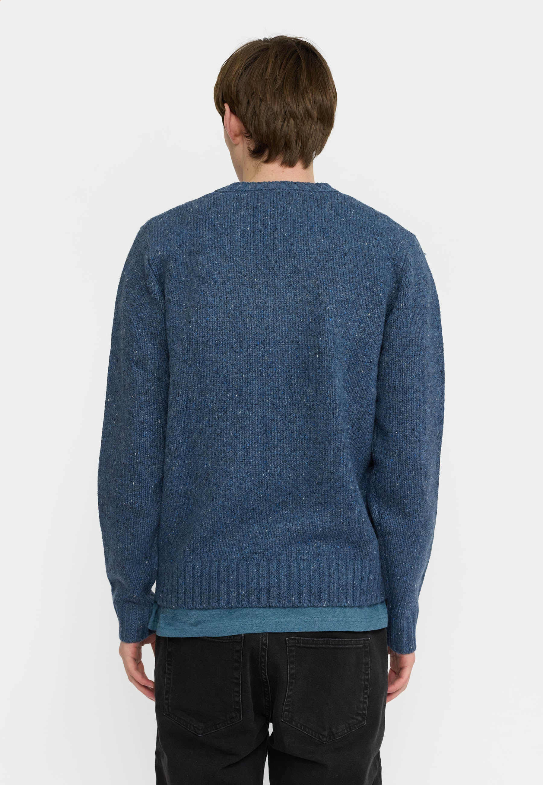 Revolution Knit Sweater Knitwear Blue