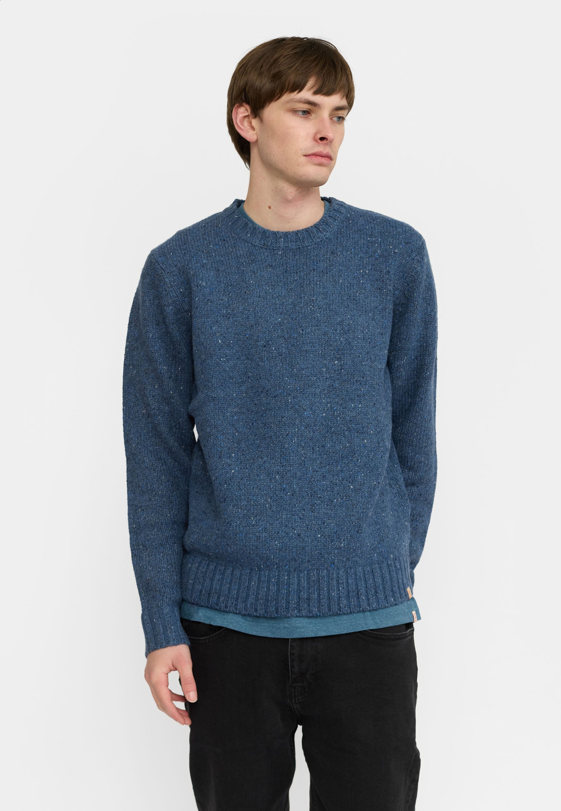 Revolution Knit Sweater Knitwear Blue