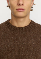 Revolution Knit Sweater Knitwear Brown