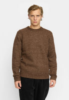 Revolution Knit Sweater Knitwear Brown