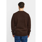 Revolution Knit Sweater Knitwear Darkbrown