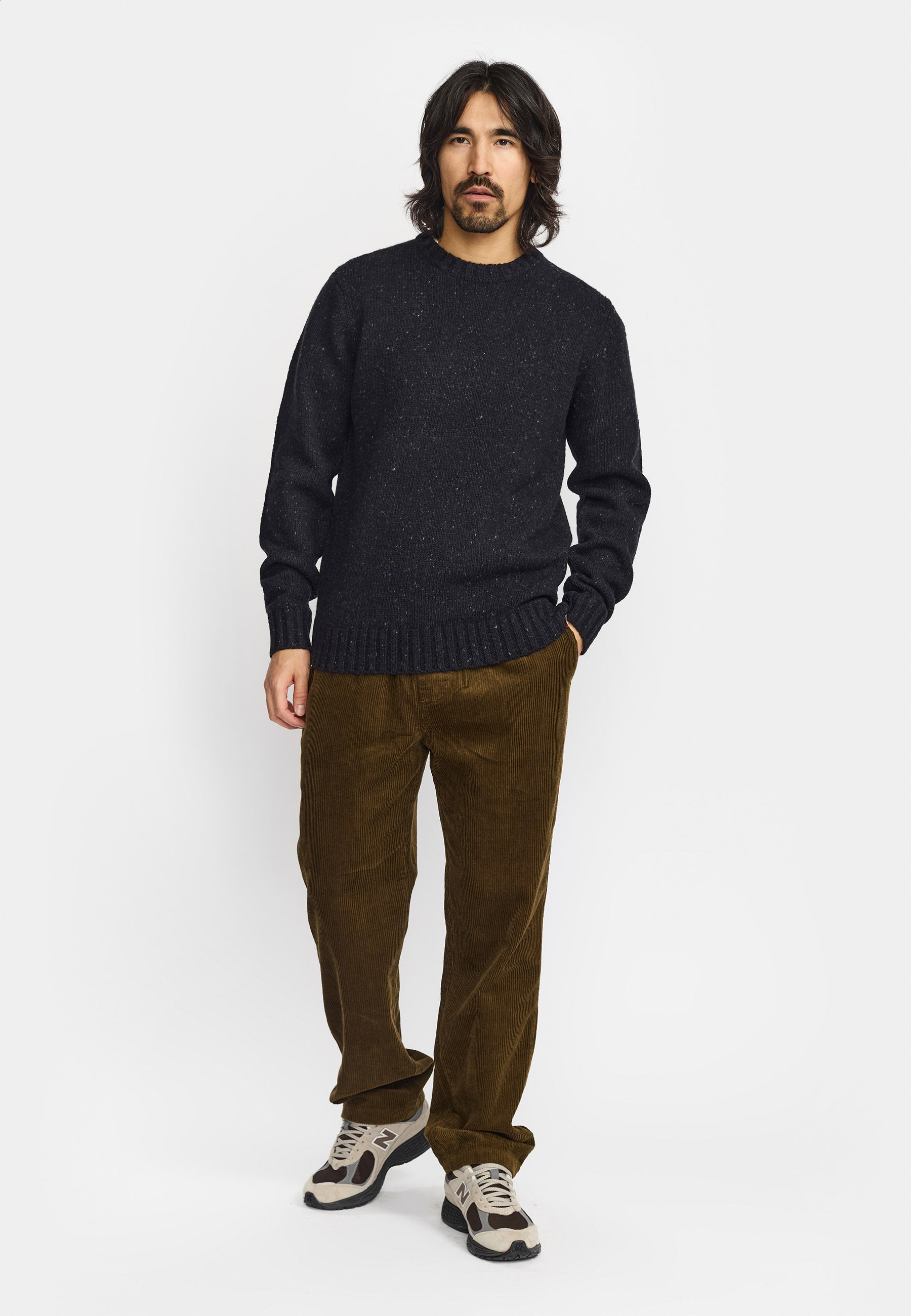 Revolution Knit Sweater Knitwear Darknavy