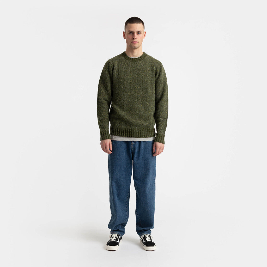 Revolution Knit Sweater Knitwear Green