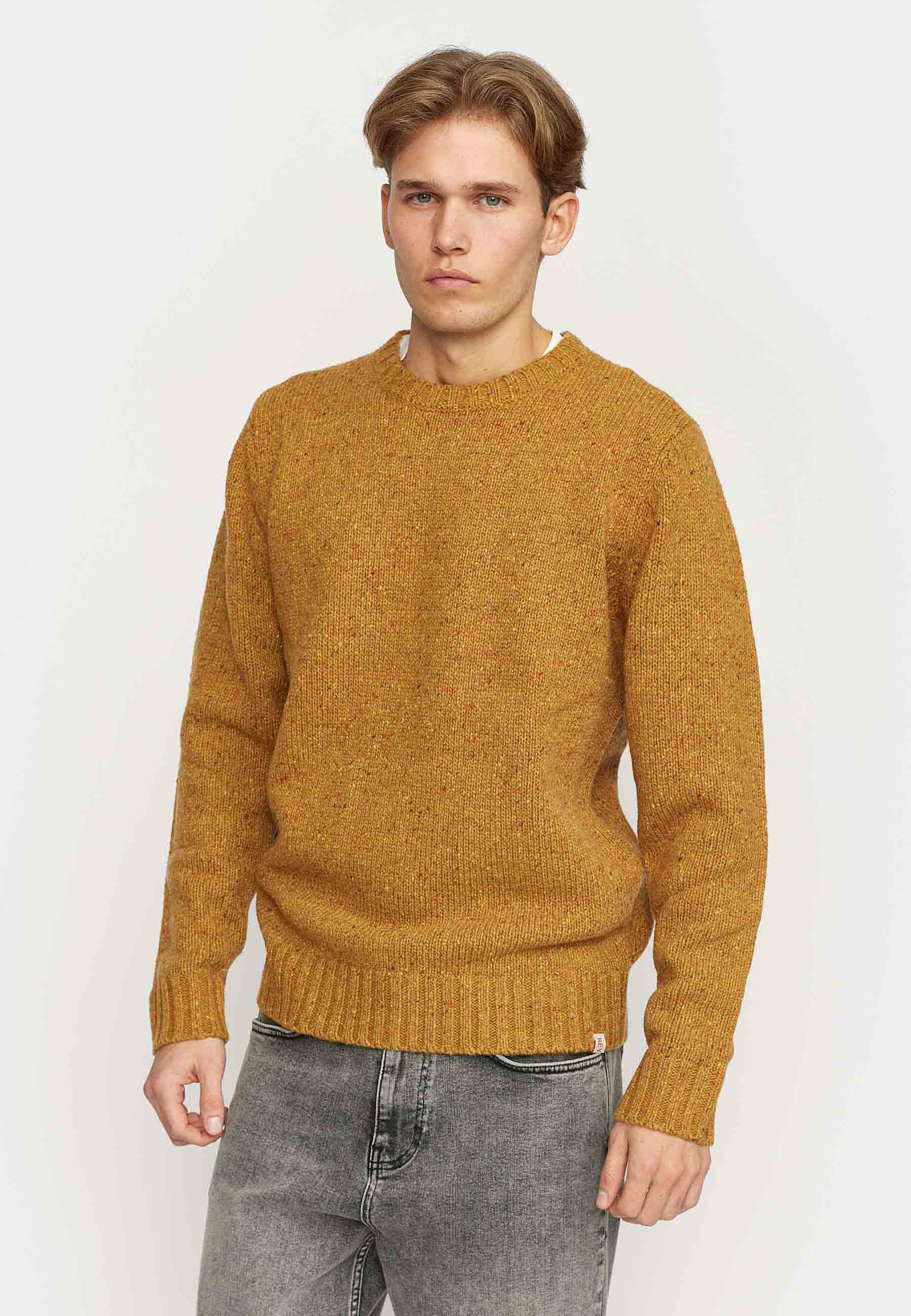 Revolution Knit Sweater Knitwear Yellow