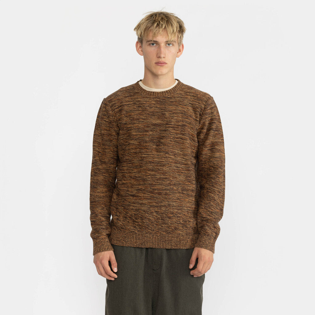 Revolution Knit Sweater Knitwear Lightbrown