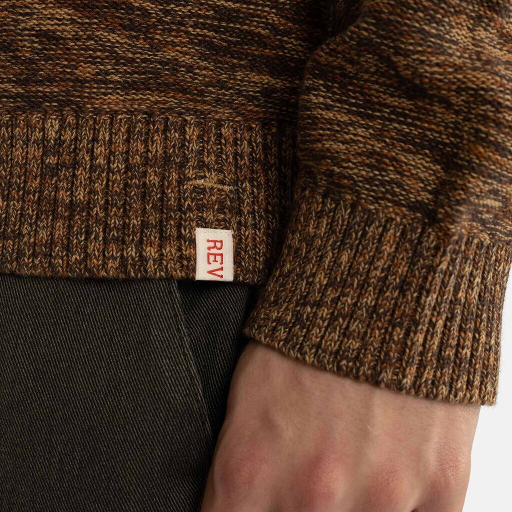 Revolution Knit Sweater Knitwear Lightbrown