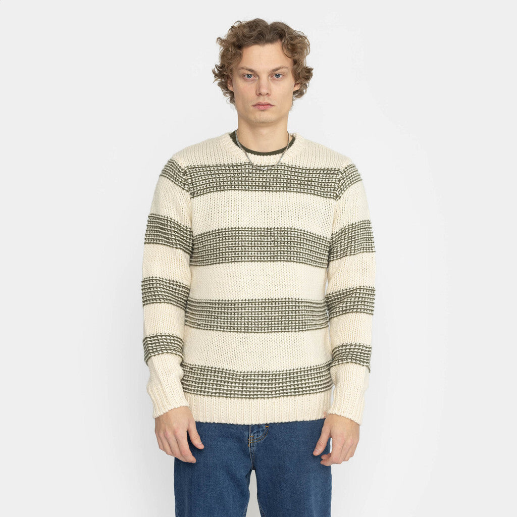 Revolution Knit Sweater Knitwear Offwhite