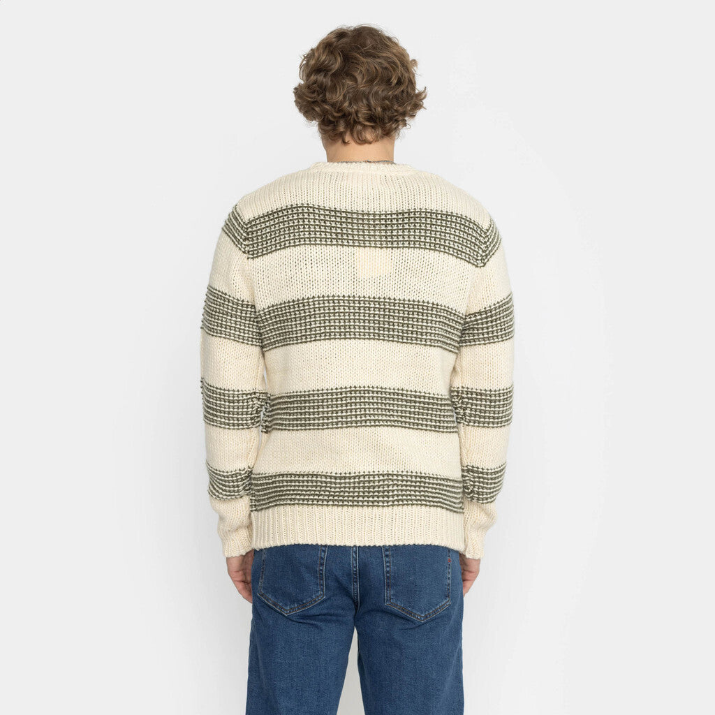 Revolution Knit Sweater Knitwear Offwhite