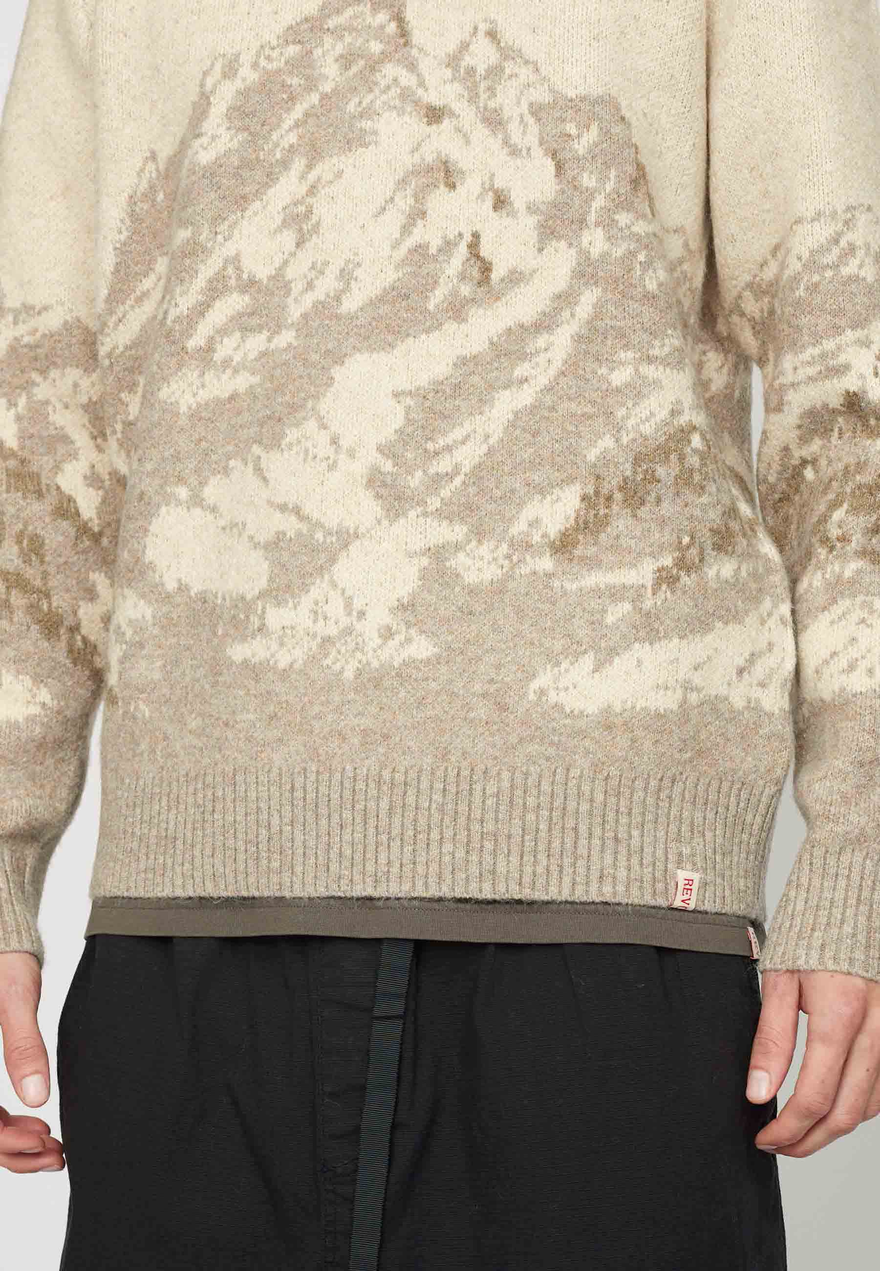 Revolution Knit Sweater Knitwear Offwhite