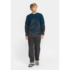 Revolution Knit Sweater Knitwear Petrol