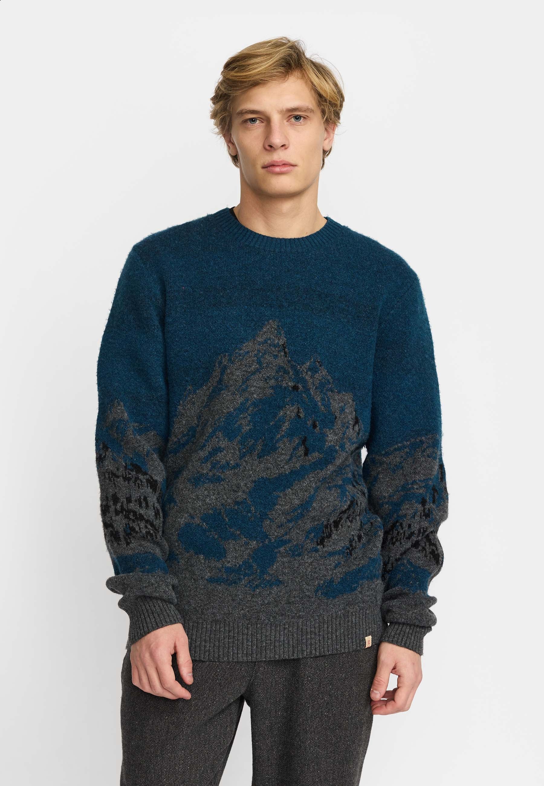 Revolution Knit Sweater Knitwear Petrol