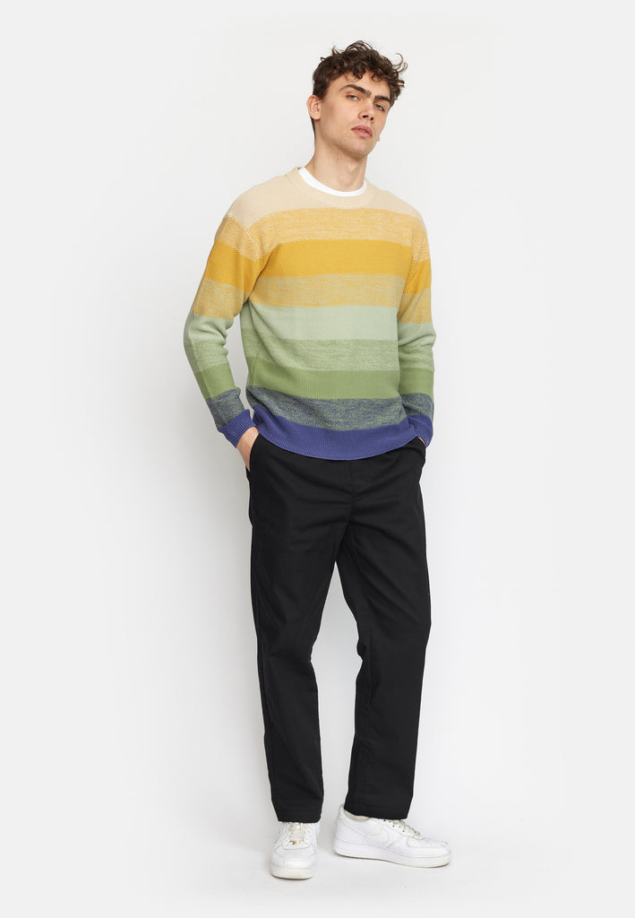 Revolution Knit Sweater Knitwear Lightgreen