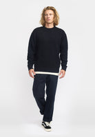 Revolution Knit Sweater Knitwear Black
