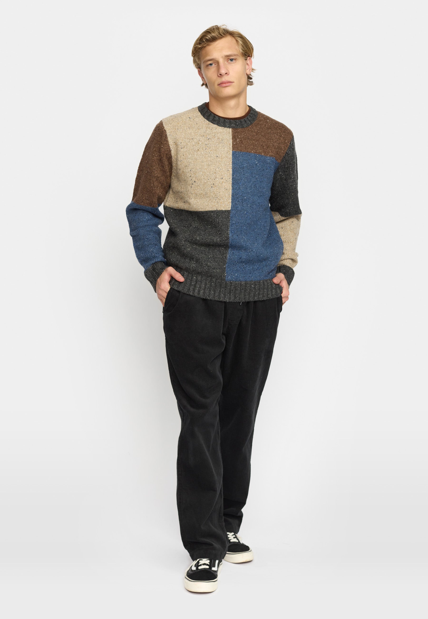 Revolution Knit Sweater Knitwear Blue