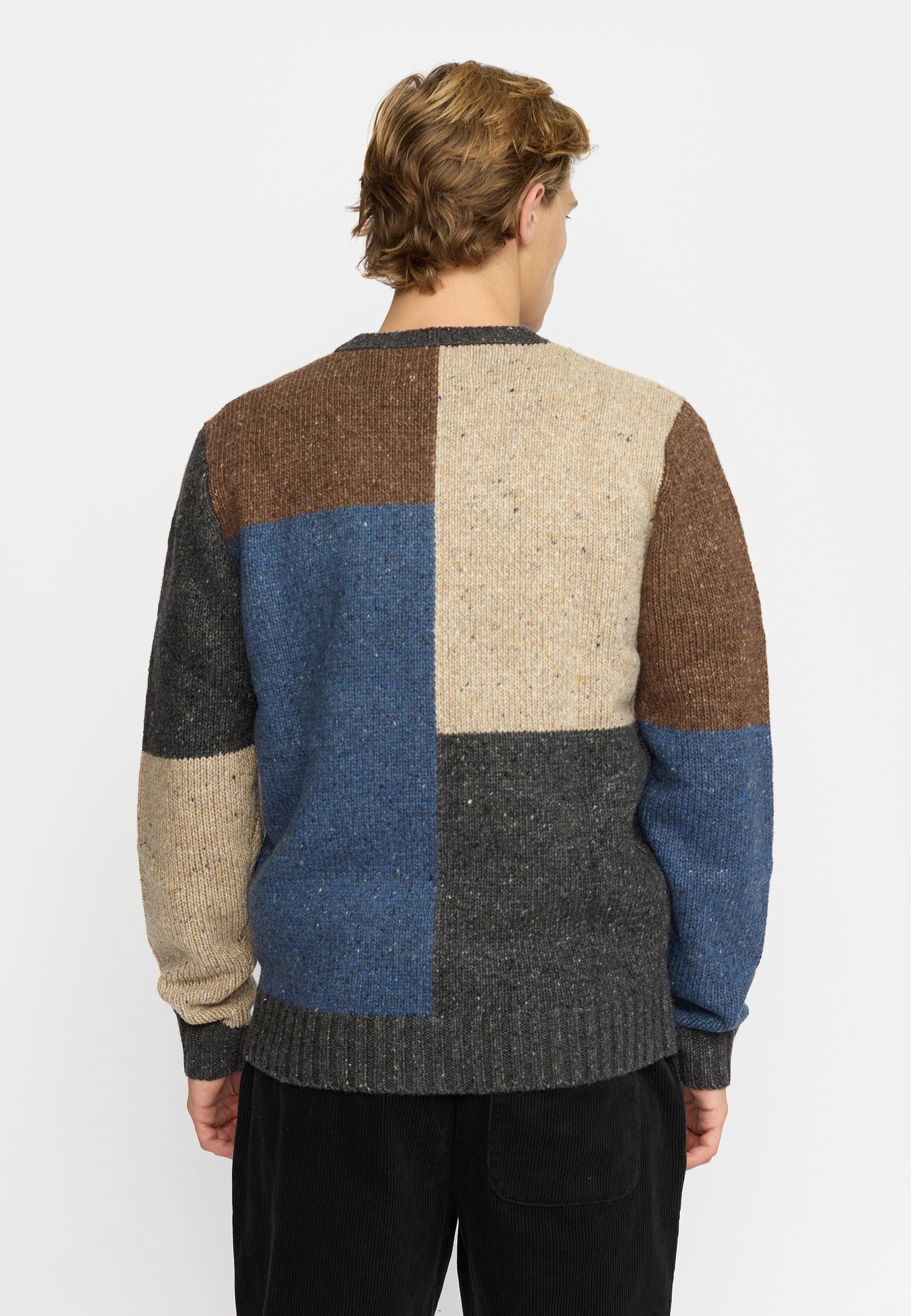 Revolution Knit Sweater Knitwear Blue