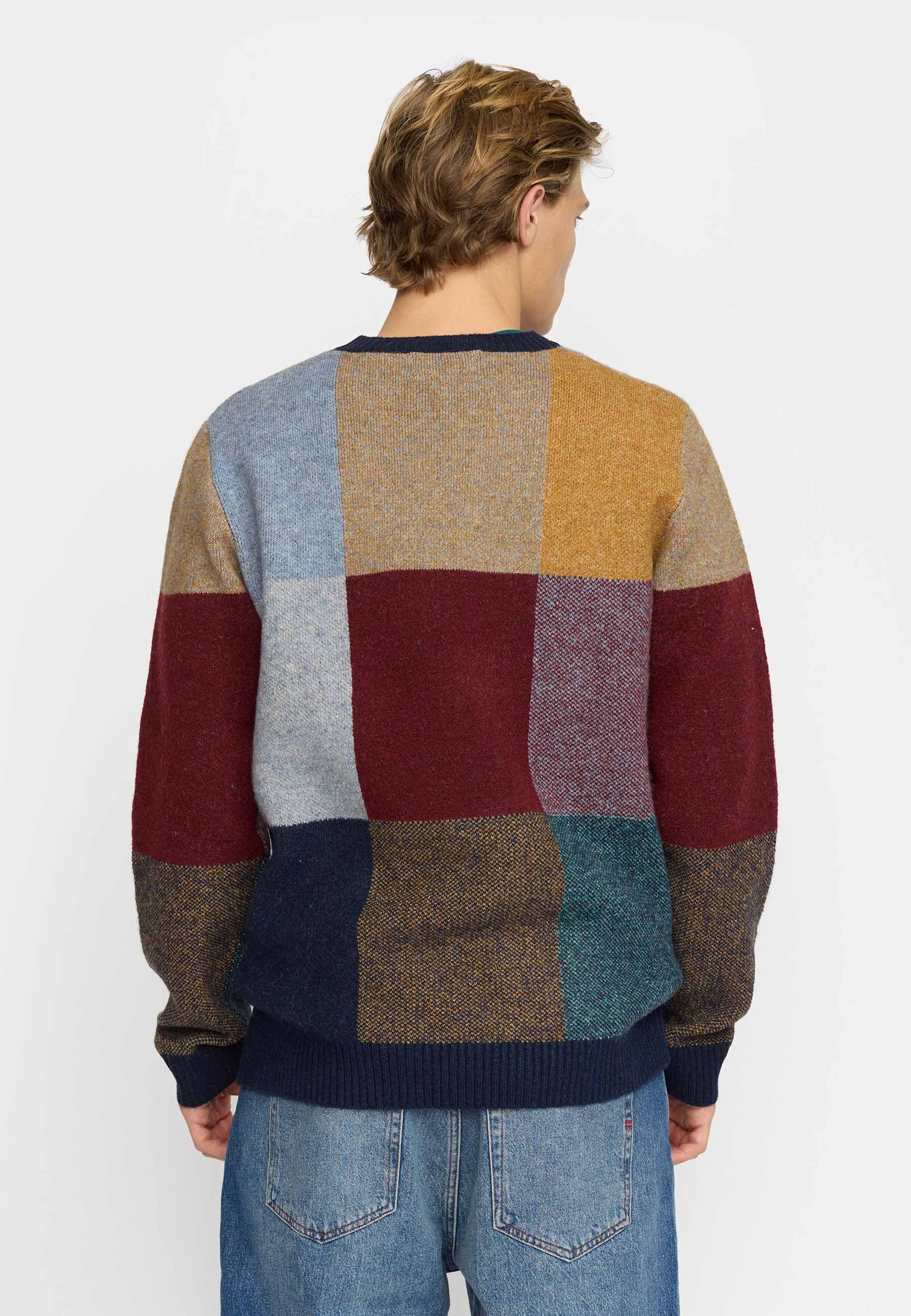 Revolution Knit Sweater Knitwear Navy