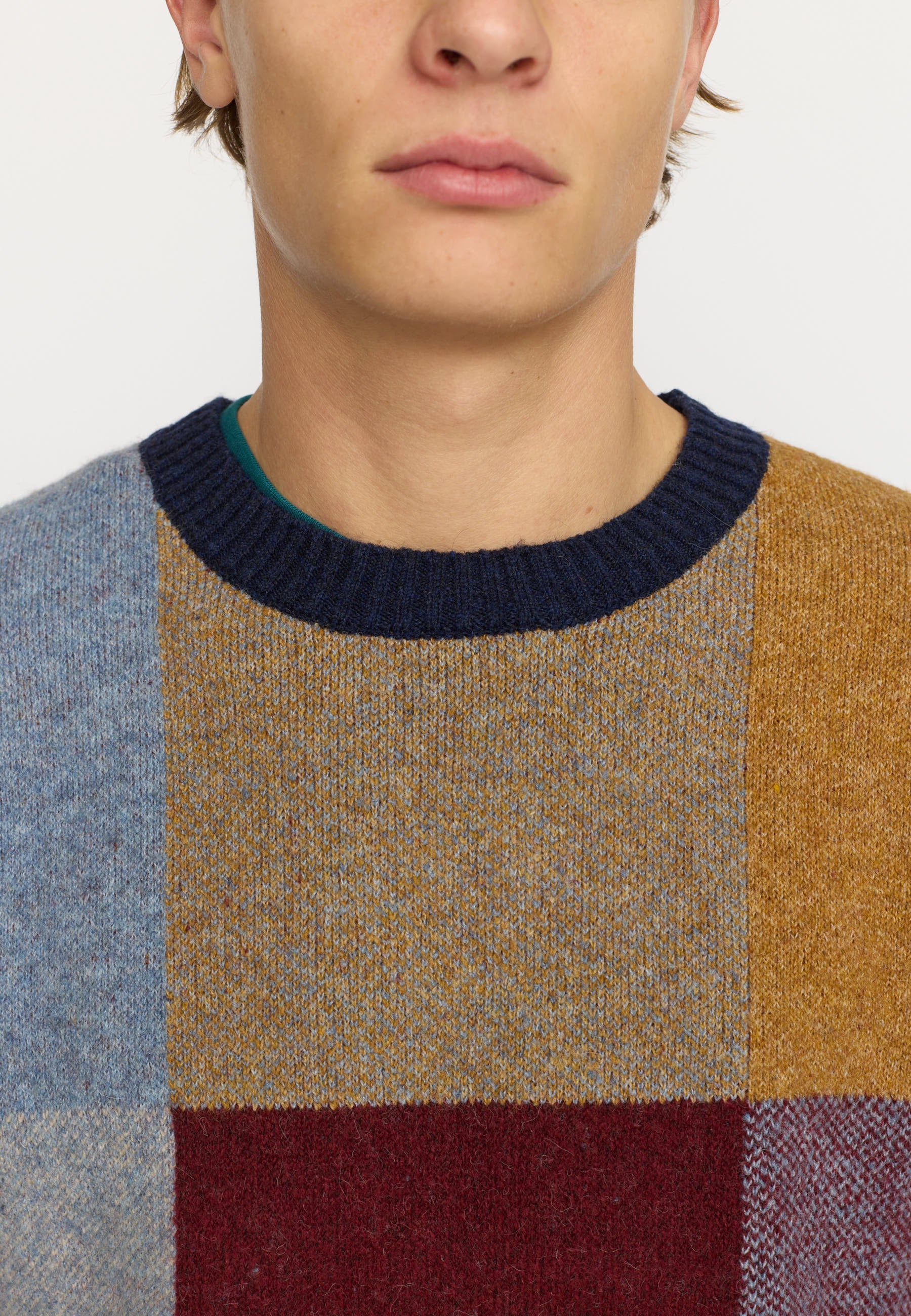 Revolution Knit Sweater Knitwear Navy