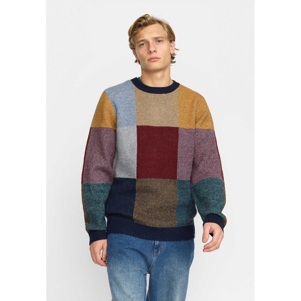 Revolution Knit Sweater Knitwear Navy