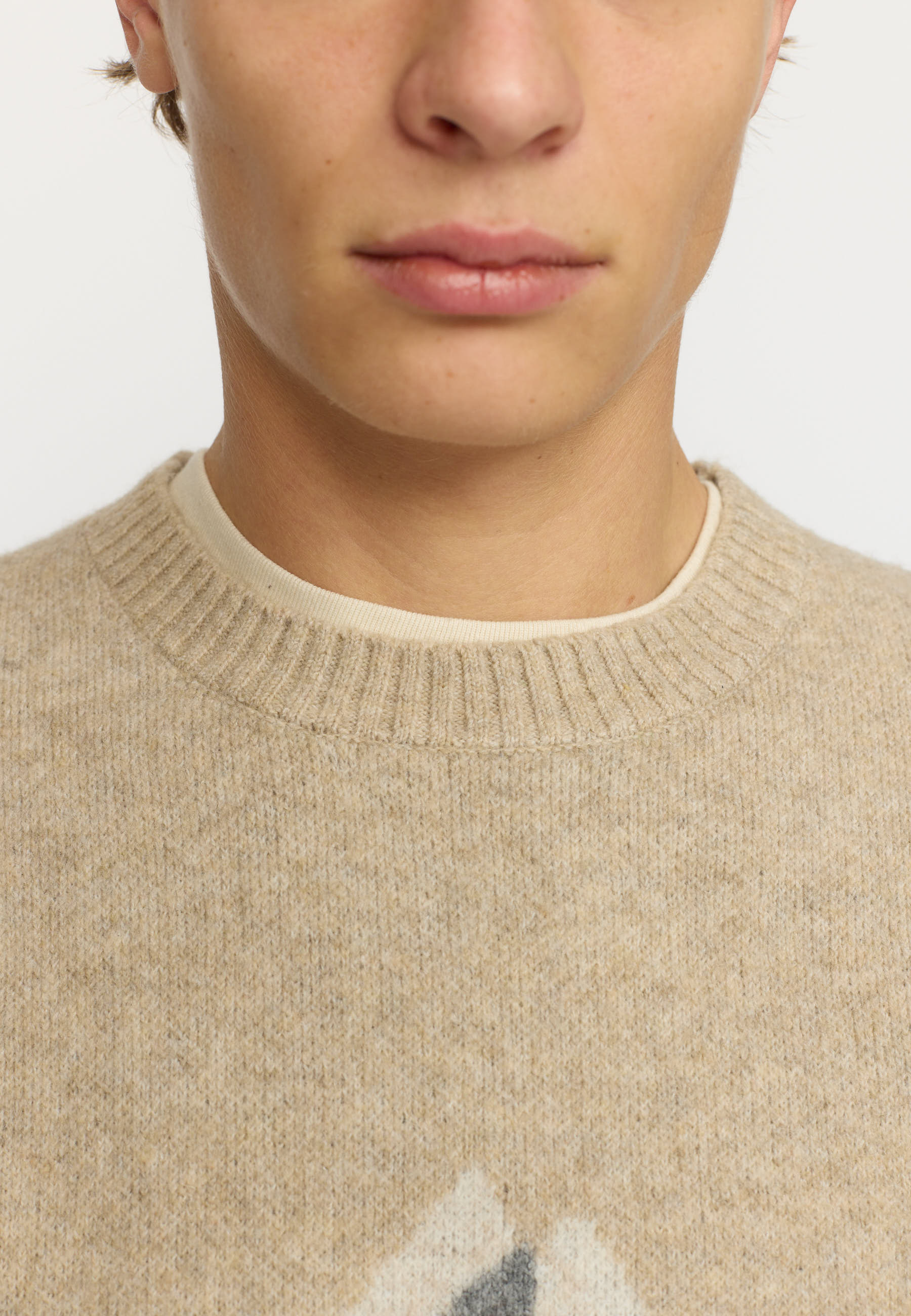 Revolution Knit Sweater Knitwear Offwhite