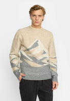 Revolution Knit Sweater Knitwear Offwhite