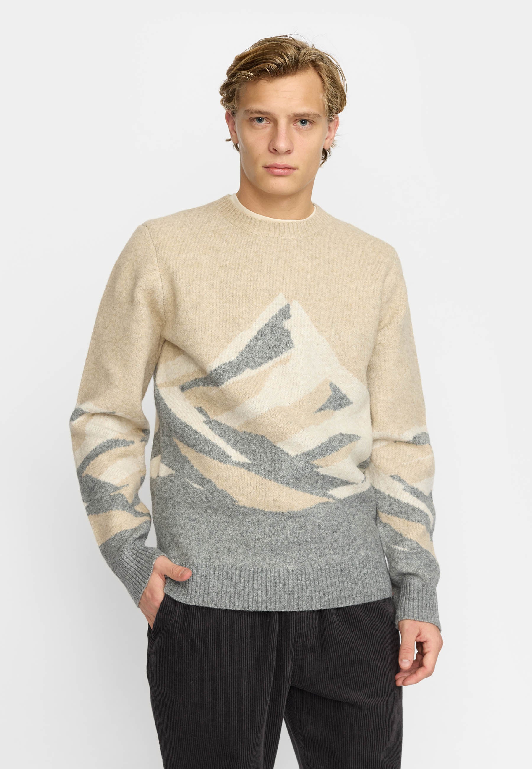 Revolution Knit Sweater Knitwear Offwhite