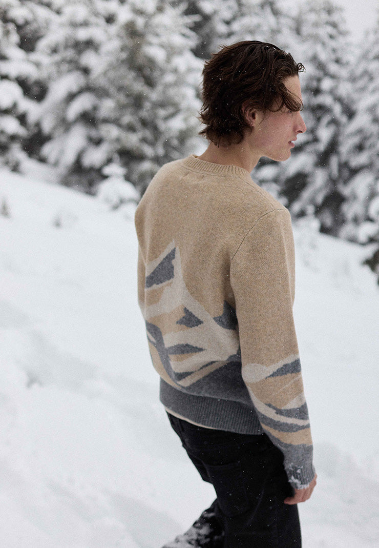 Revolution Knit Sweater Knitwear Offwhite
