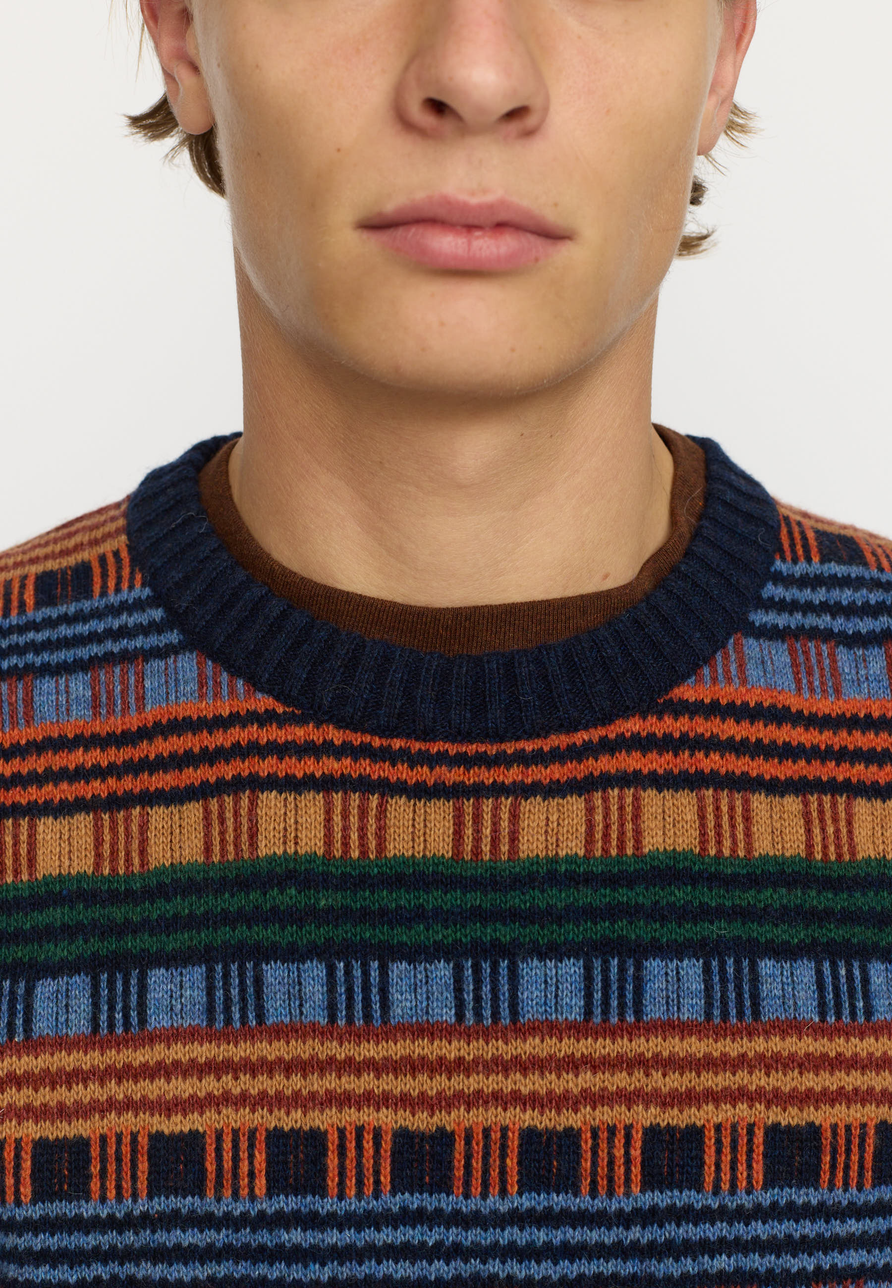 Revolution Knit Sweater Knitwear Navy