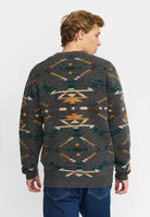 Revolution Knit Sweater Knitwear Darkgrey