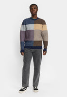 Revolution Knit Sweater Knitwear Navy