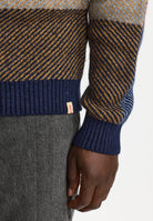 Revolution Knit Sweater Knitwear Navy