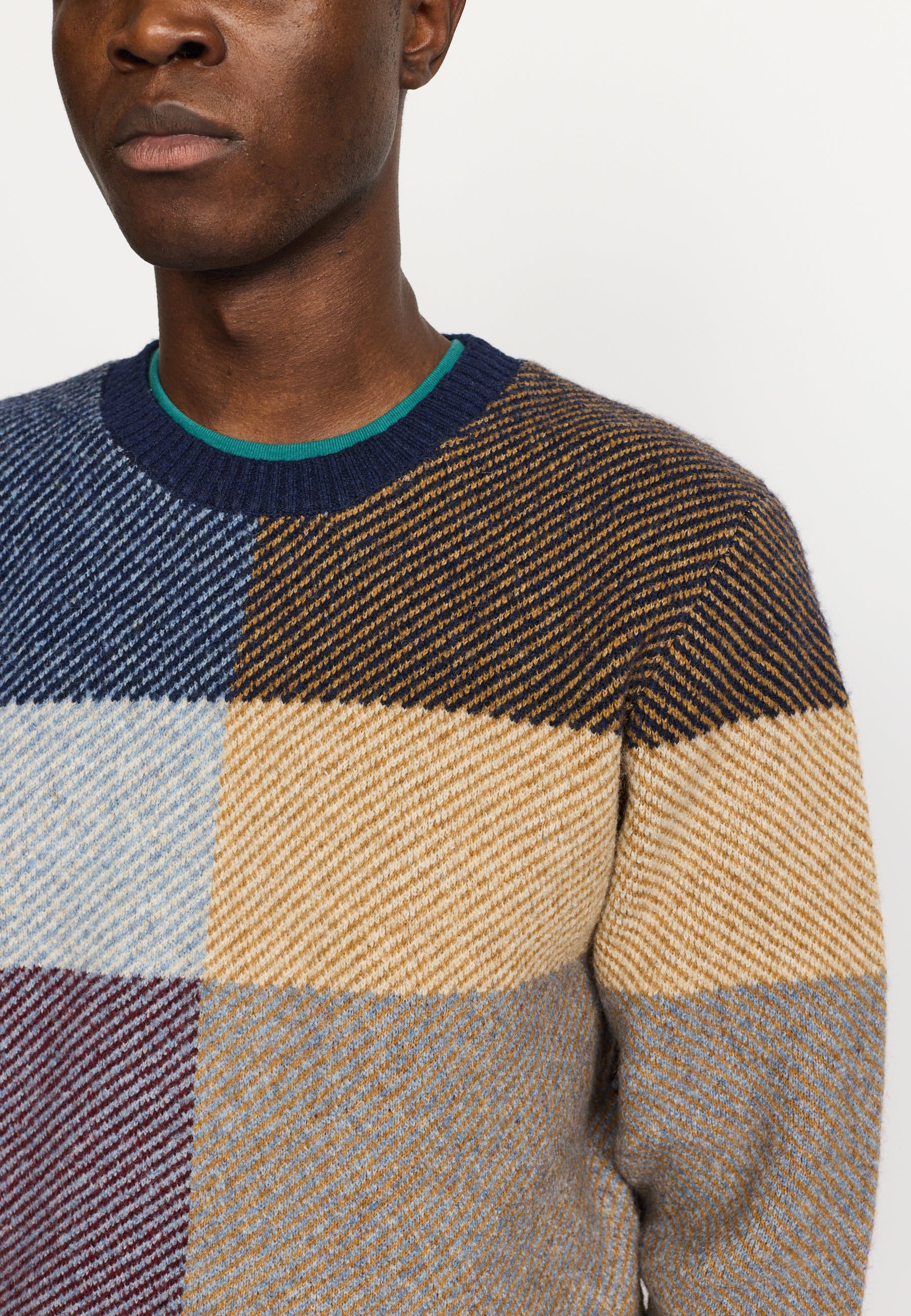 Revolution Knit Sweater Knitwear Navy
