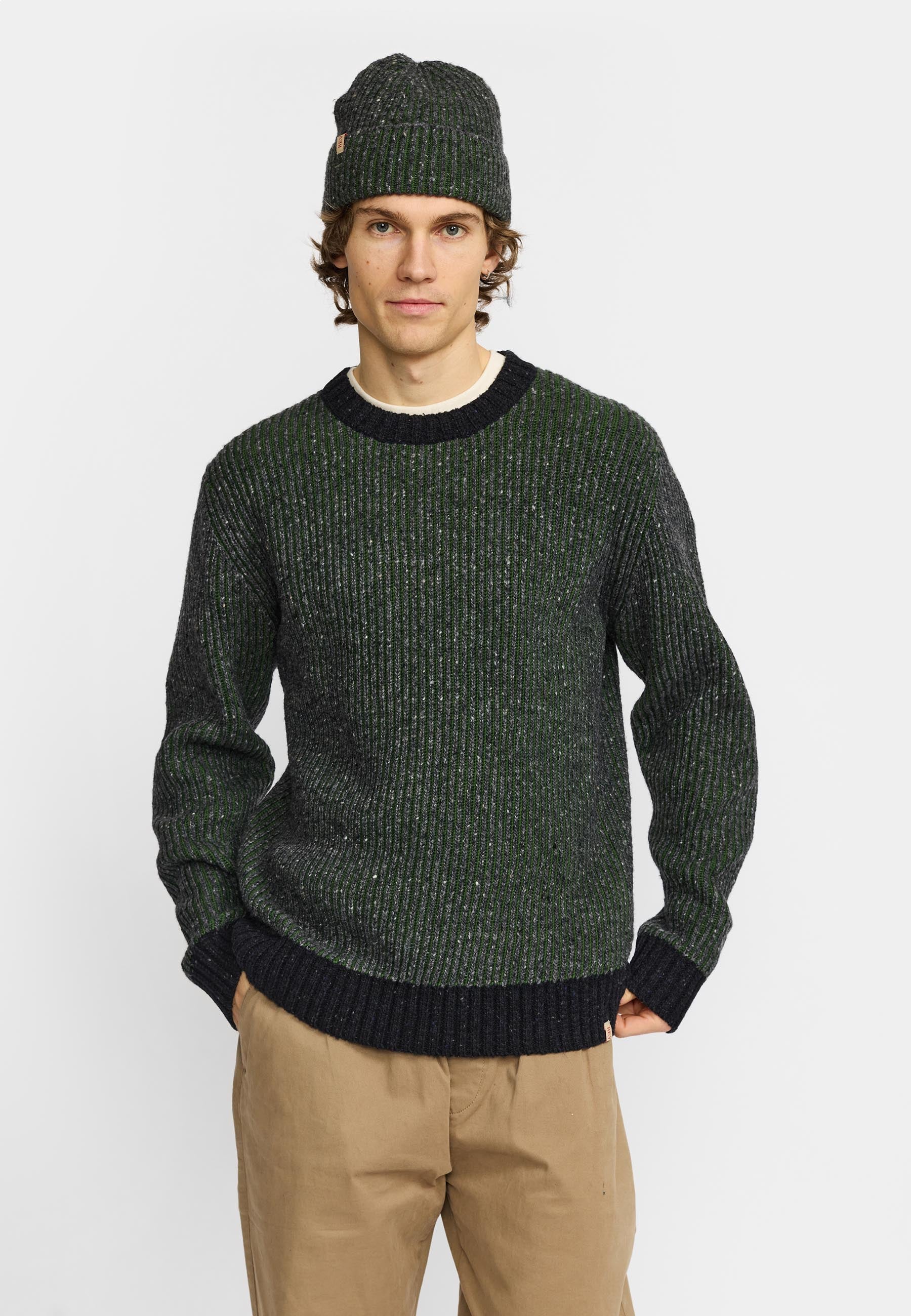 Revolution Knit Sweater Knitwear Army