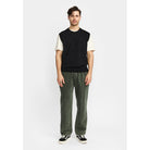 Revolution Knit Vest Knitwear Black