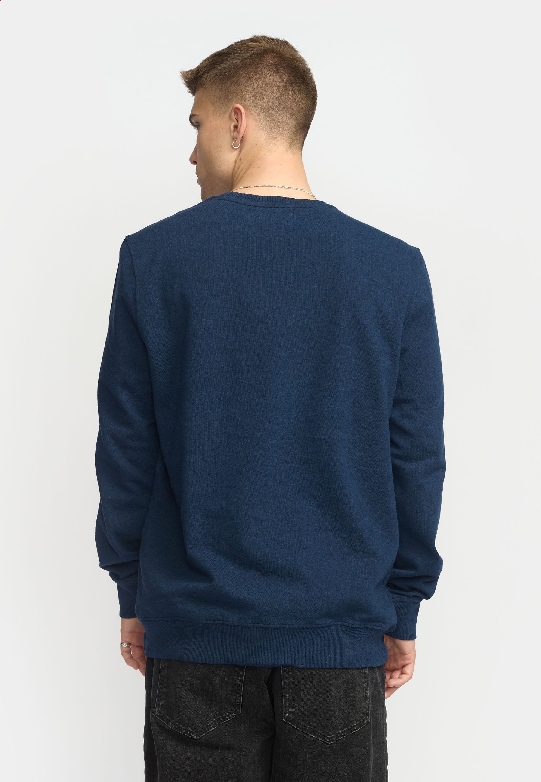 Revolution Light Crewneck Sweatshirts Navy-melange