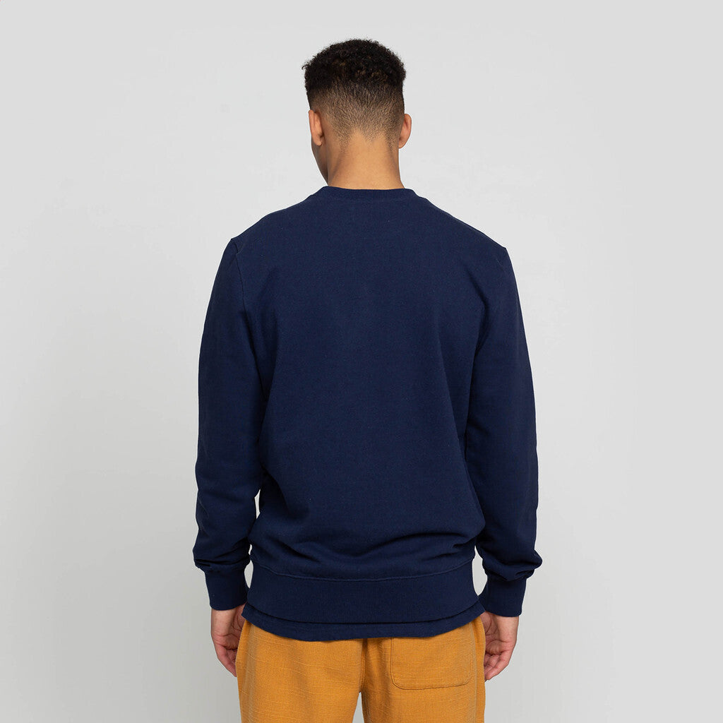 Revolution Light Crewneck Sweatshirts Navy-melange