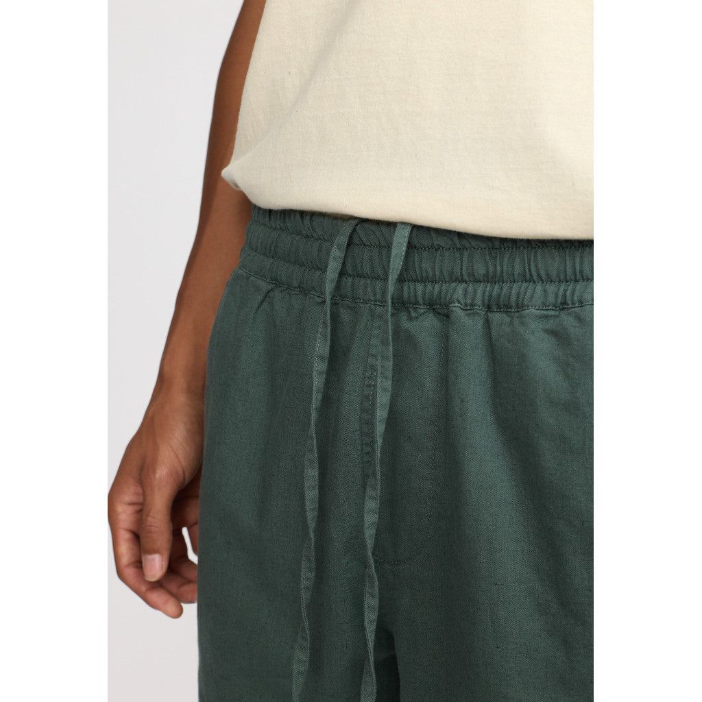 Revolution Linen Shorts Shorts Dustgreen