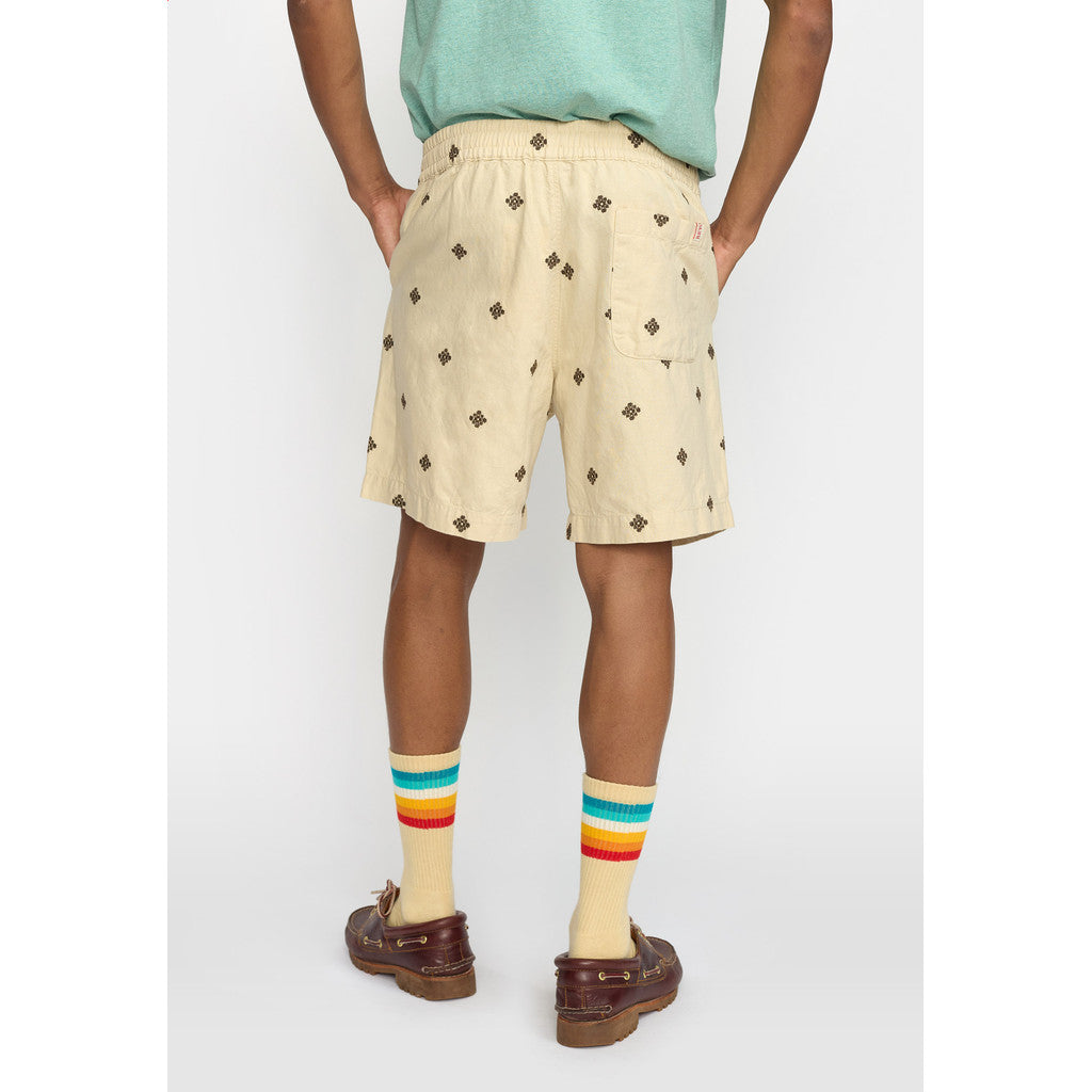 Revolution Linen Shorts Shorts Offwhite