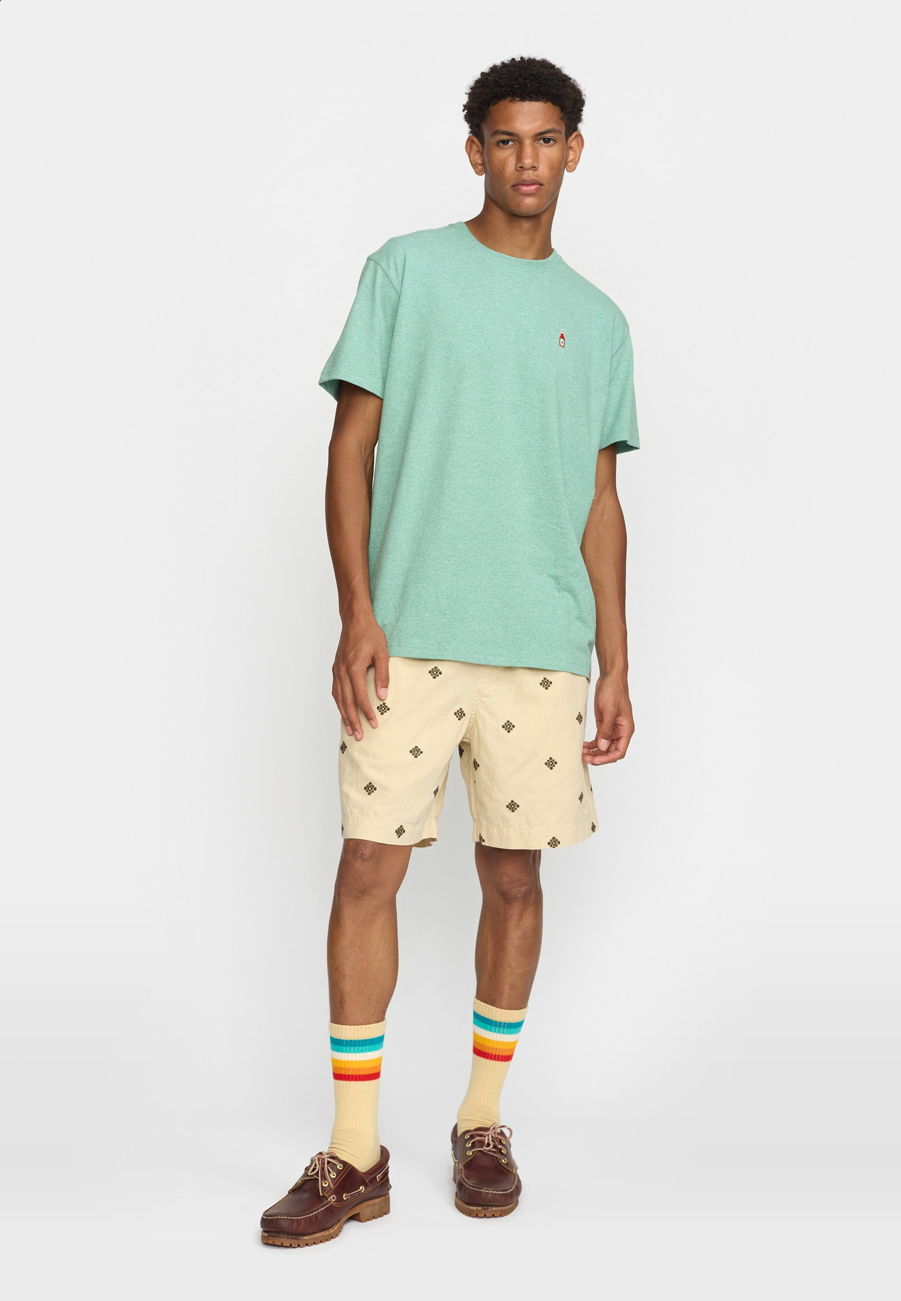 Revolution Linen Shorts Shorts Offwhite