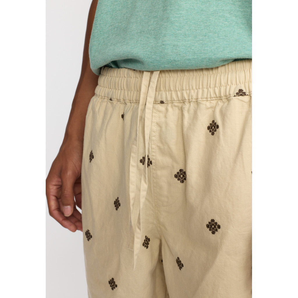 Revolution Linen Shorts Shorts Offwhite