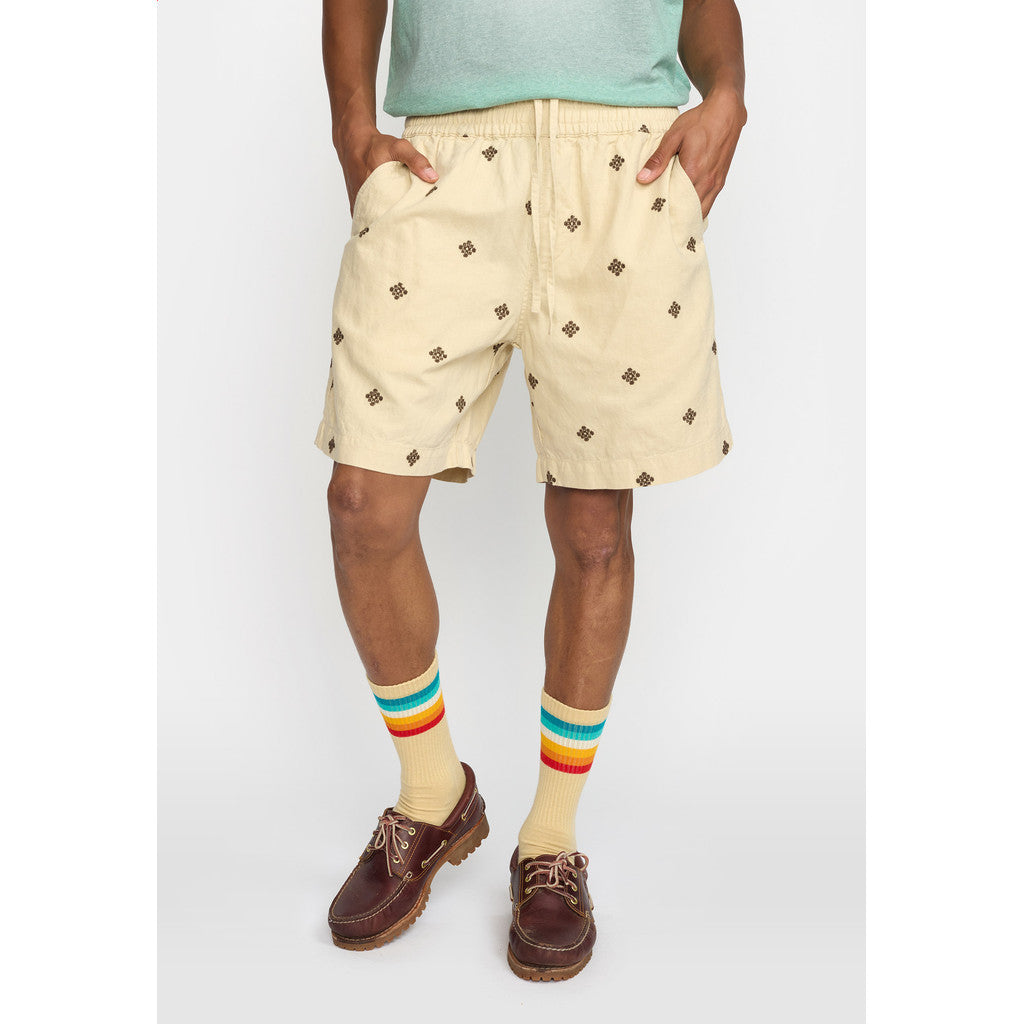 Revolution Linen Shorts Shorts Offwhite