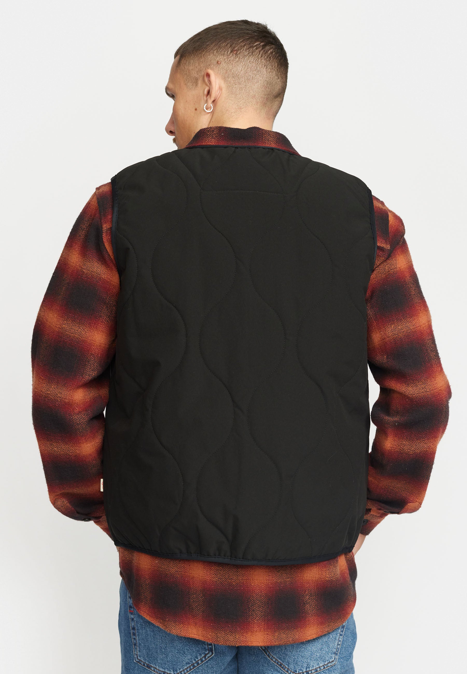 Revolution Liner Gillet Lightweight Outerwear Black