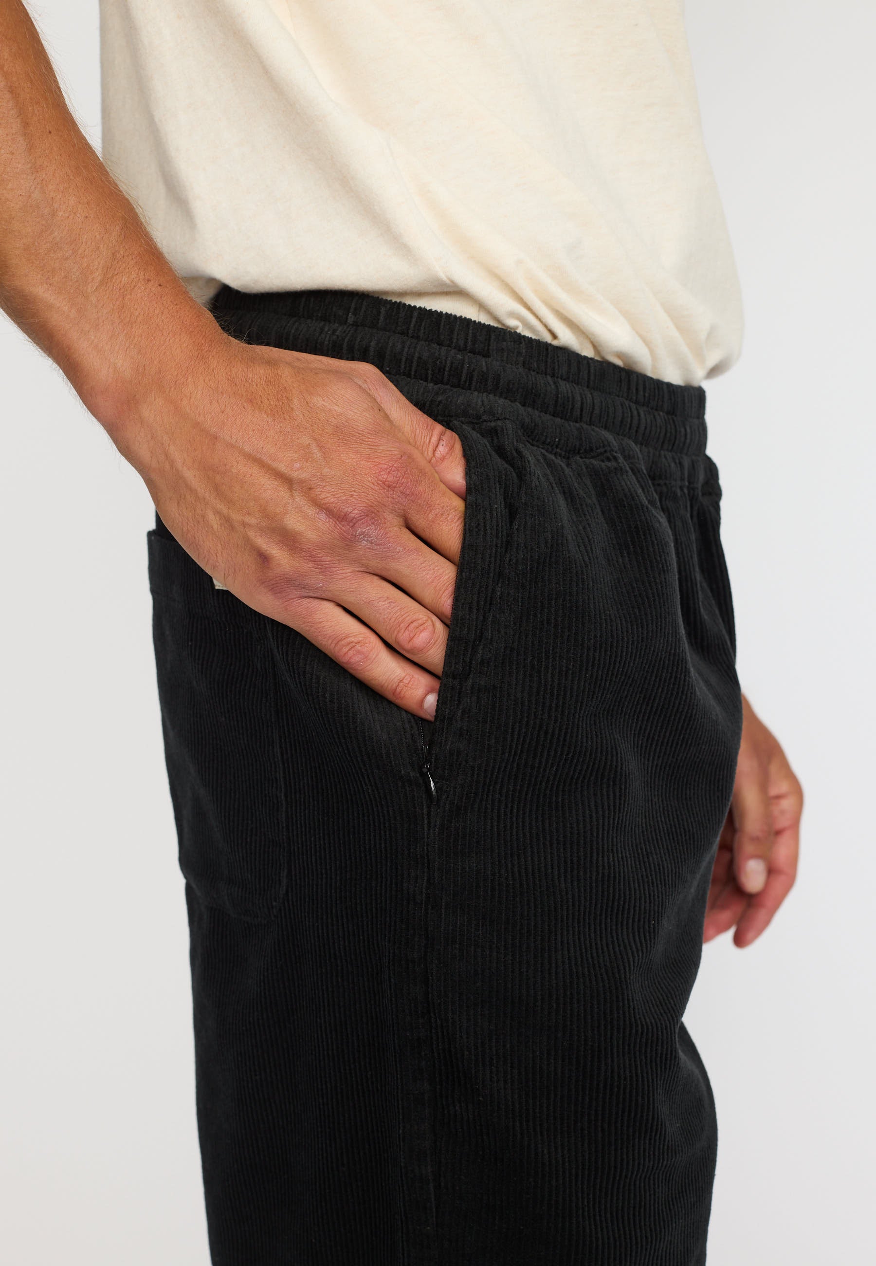 Revolution Long Casual Shorts Shorts Black