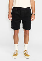 Revolution Long Casual Shorts Shorts Black