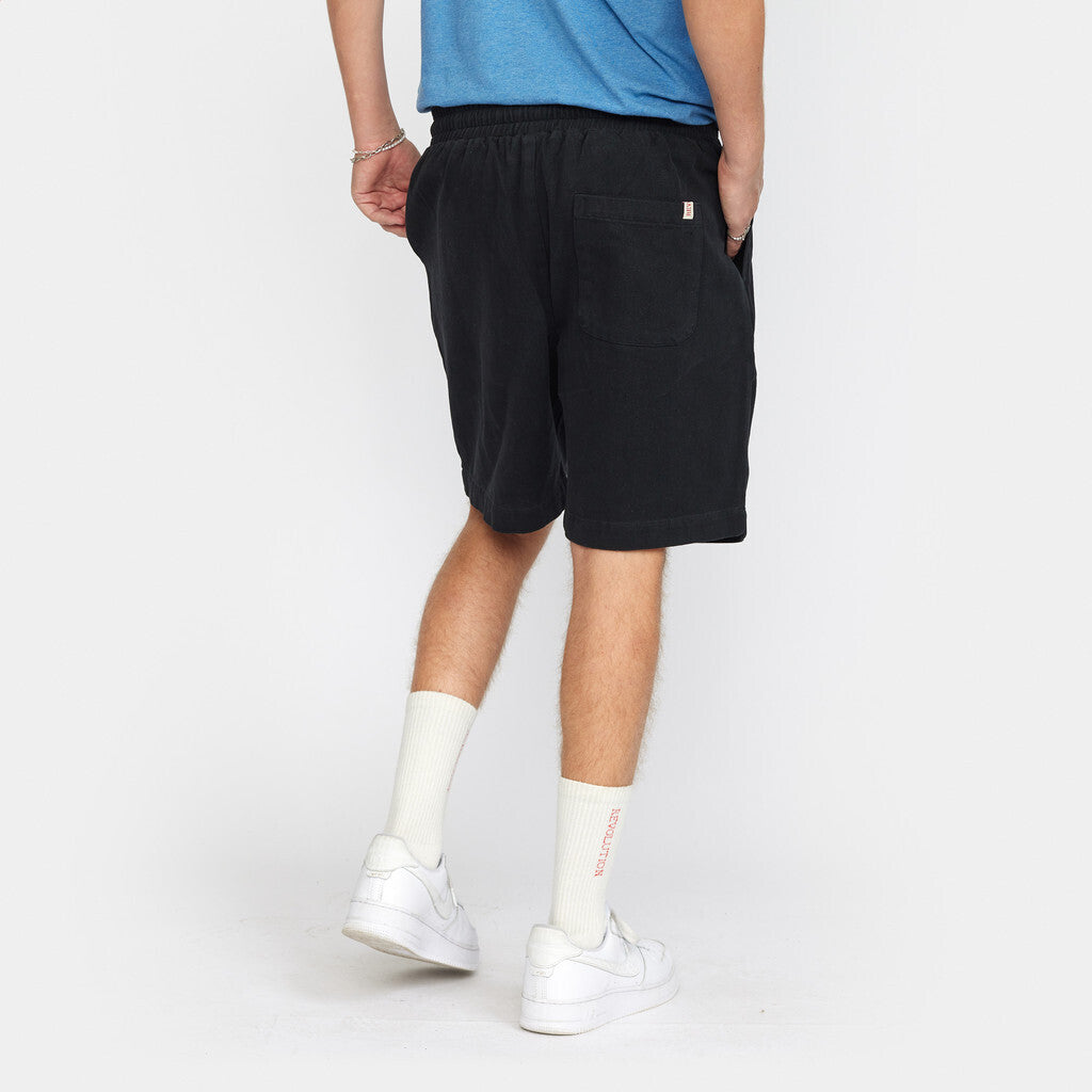 Revolution Long Casual Shorts Shorts Black