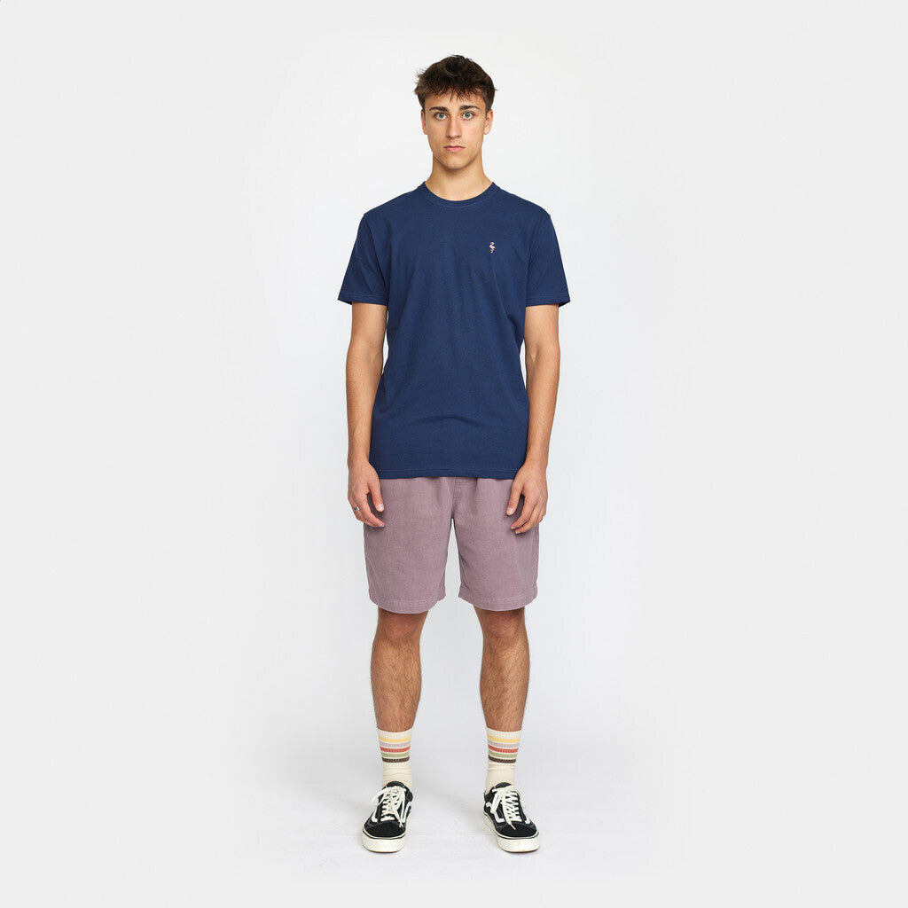 Revolution Long Casual Shorts Shorts Purple