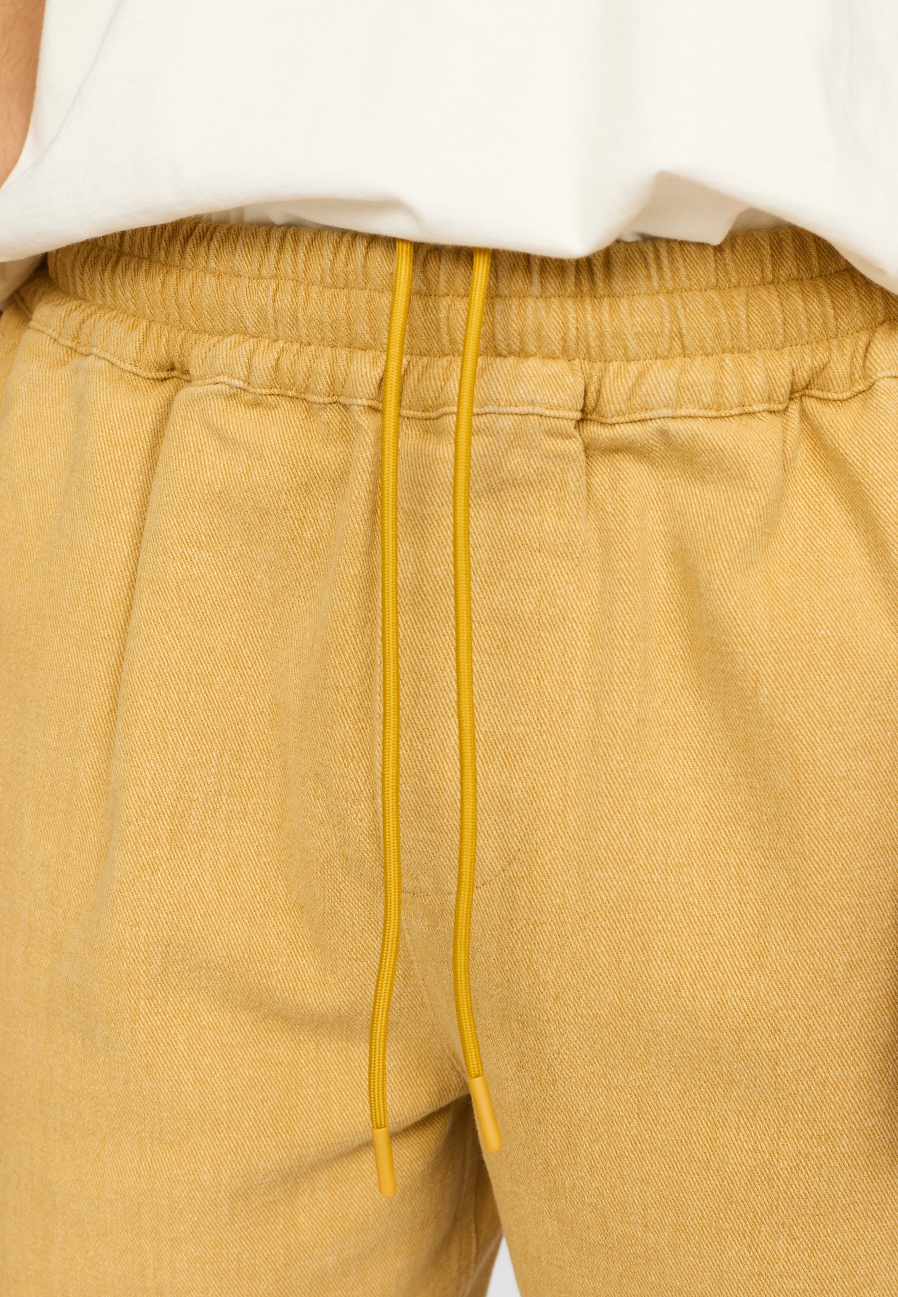 Revolution Long Casual Shorts Shorts Yellow